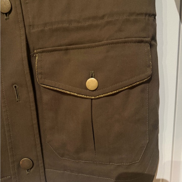 Veronica Beard Green Army Jacket - Picture 7 of 11